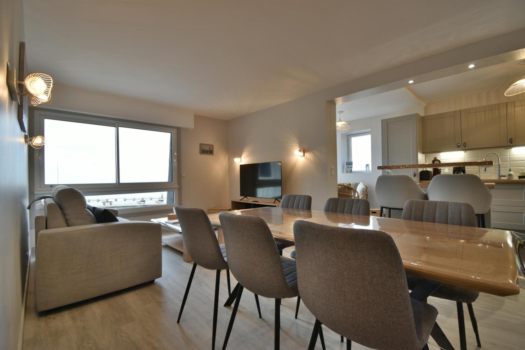 Appartement Renove Avec Vue Sur Mer A Fecamp ! Buitenkant foto