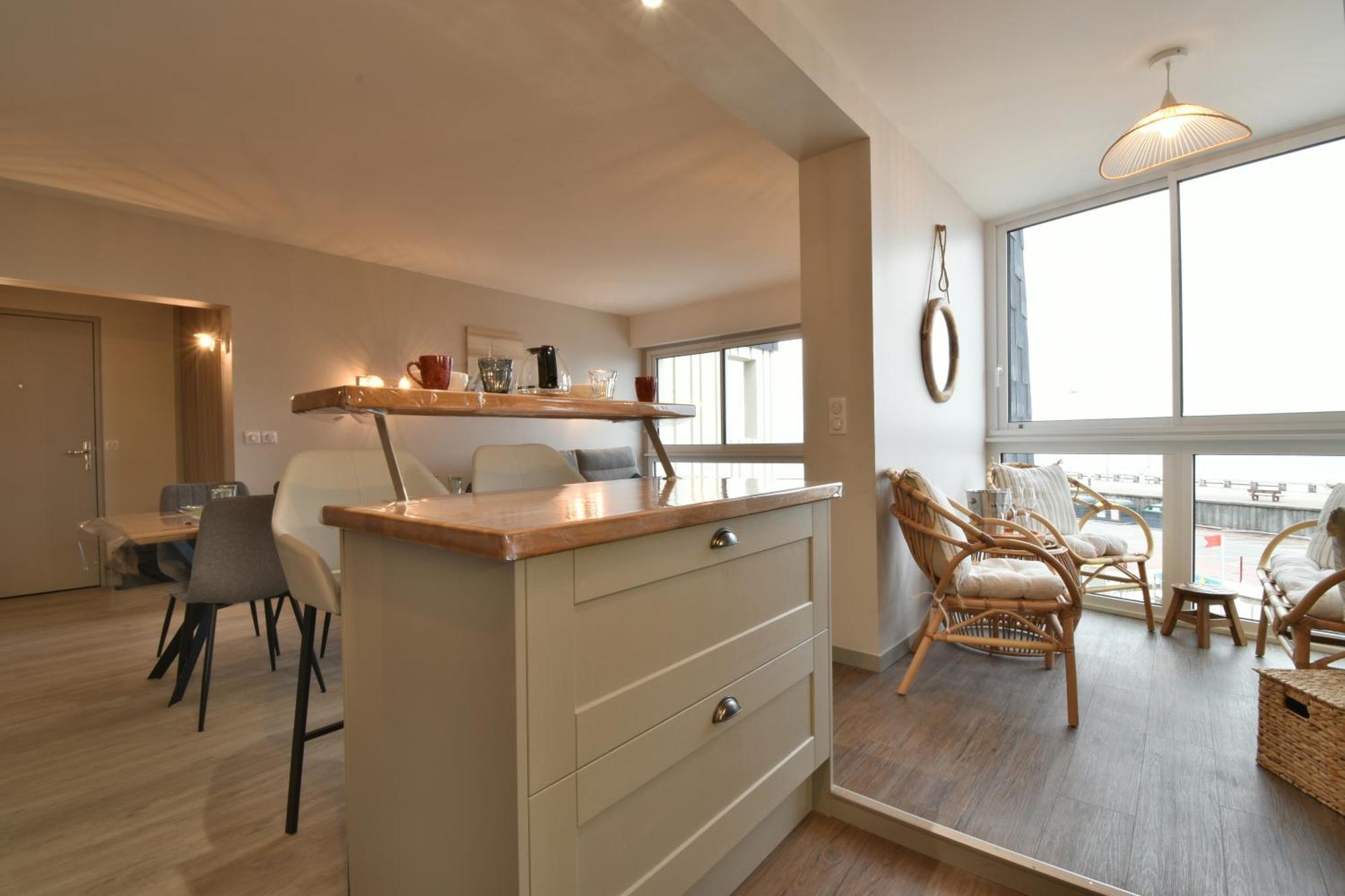 Appartement Renove Avec Vue Sur Mer A Fecamp ! Buitenkant foto